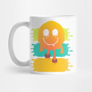 Yellow happy  Smile Face  Boo  art Mug